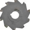 Slitting & Slotting Saw: 4" Dia, 3/16" Thick, 1" Arbor Hole, 10 Teeth, Carbide Tipped