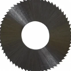 Slitting & Slotting Saw: 1" Dia, 0.0313" Thick, 3/8" Arbor Hole, 64 Teeth, High Speed Steel