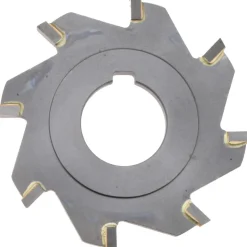 Slitting & Slotting Saw: 3" Dia, 3/16" Thick, 1" Arbor Hole, 8 Teeth, Carbide Tipped