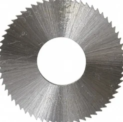 Slitting & Slotting Saw: 1" Dia, 0.0400" Thick, 3/8" Arbor Hole, 64 Teeth, Cobalt