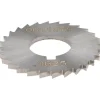 Slitting & Slotting Saw: 1-1/4" Dia, 1/16" Thick, 1/2" Arbor Hole, 28 Teeth, High Speed Steel