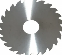 Slitting & Slotting Saw: 2" Dia, 0.0312" Thick, 1/2" Arbor Hole, 24 Teeth, Solid Carbide