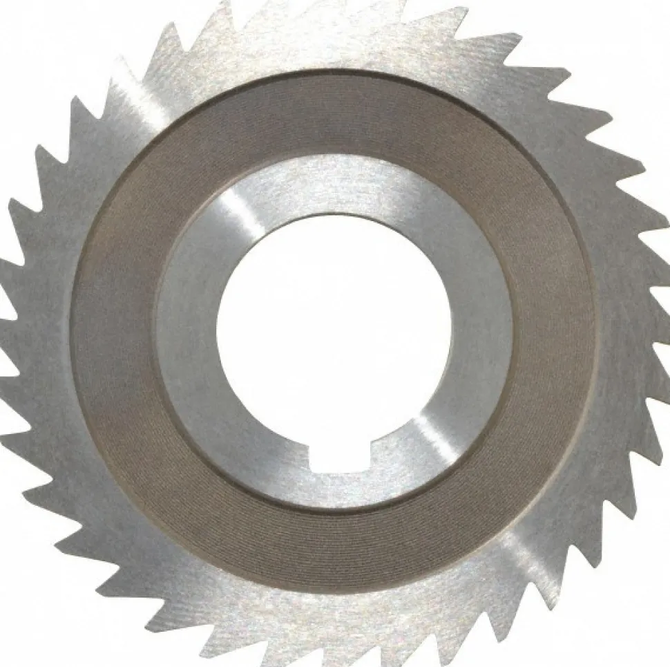 Slitting & Slotting Saw: 3" Dia, 3/32" Thick, 1" Arbor Hole, 36 Teeth, High Speed Steel