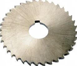 Slitting & Slotting Saw: 4" Dia, 5/32" Thick, 1" Arbor Hole, 40 Teeth, High Speed Steel