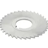 Slitting & Slotting Saw: 6" Dia, 1/8" Thick, 1" Arbor Hole, 48 Teeth, High Speed Steel