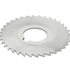 Slitting & Slotting Saw: 6" Dia, 1/8" Thick, 1" Arbor Hole, 48 Teeth, High Speed Steel