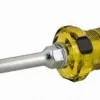 Slotted Screwdriver: 1/4" Width, 8-1/4" OAL, 4" Blade Length