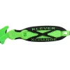 Snap-off Utility Knife: 2.625" Blade, 7" Handle, Concealed Blade