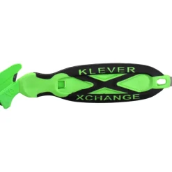 Snap-off Utility Knife: 2.625" Blade, 7" Handle, Concealed Blade
