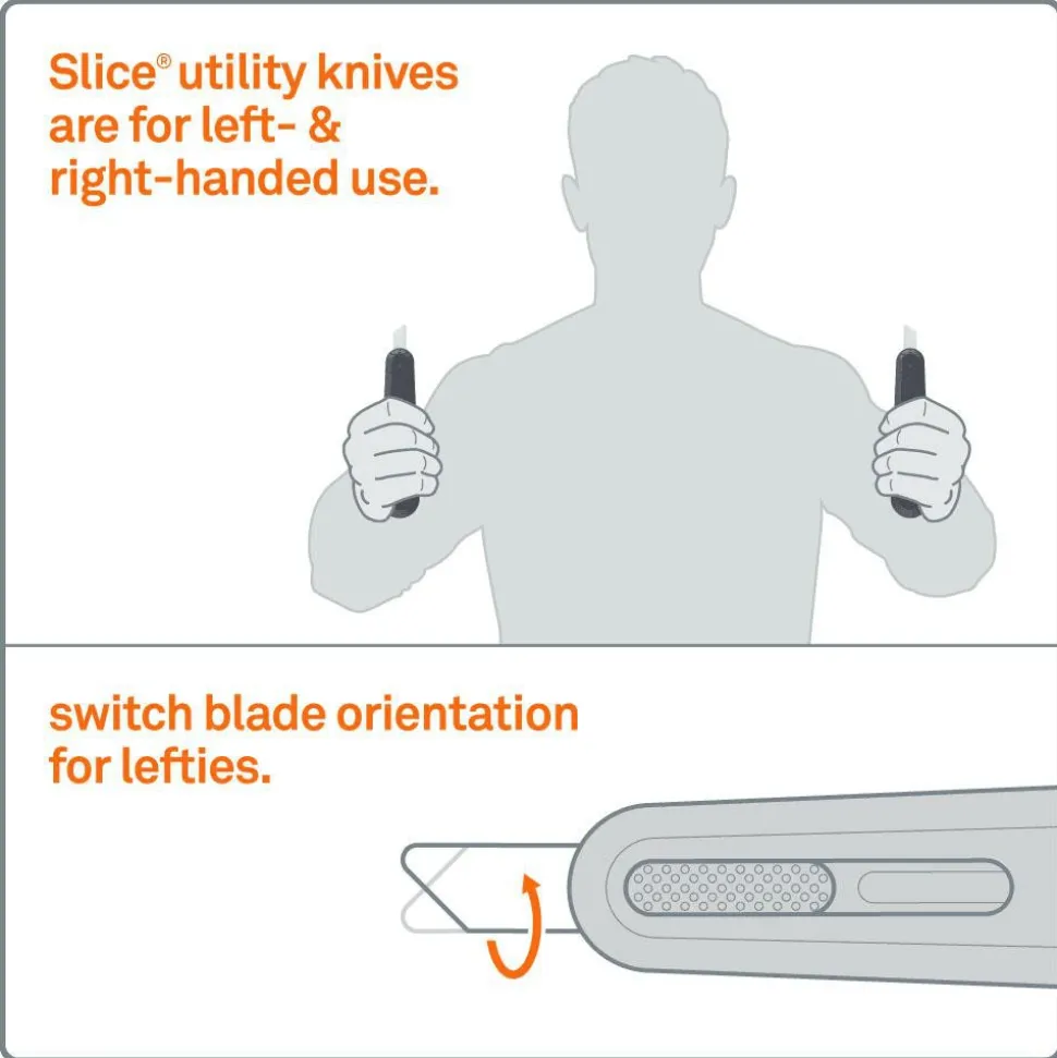 Snap-off Utility Knife: 153.83 mm Handle, Retractable Blade