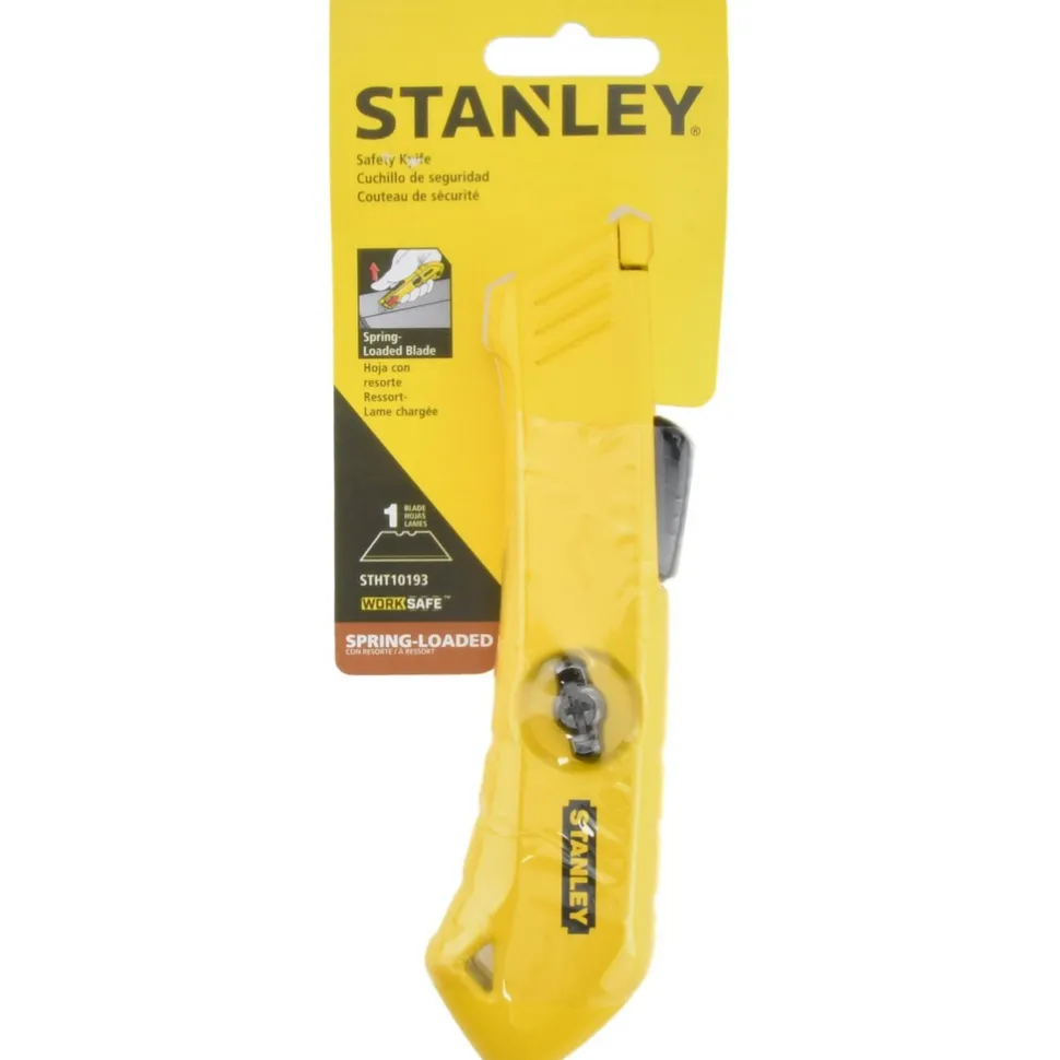 Snap-off Utility Knife: Spring Back Blade