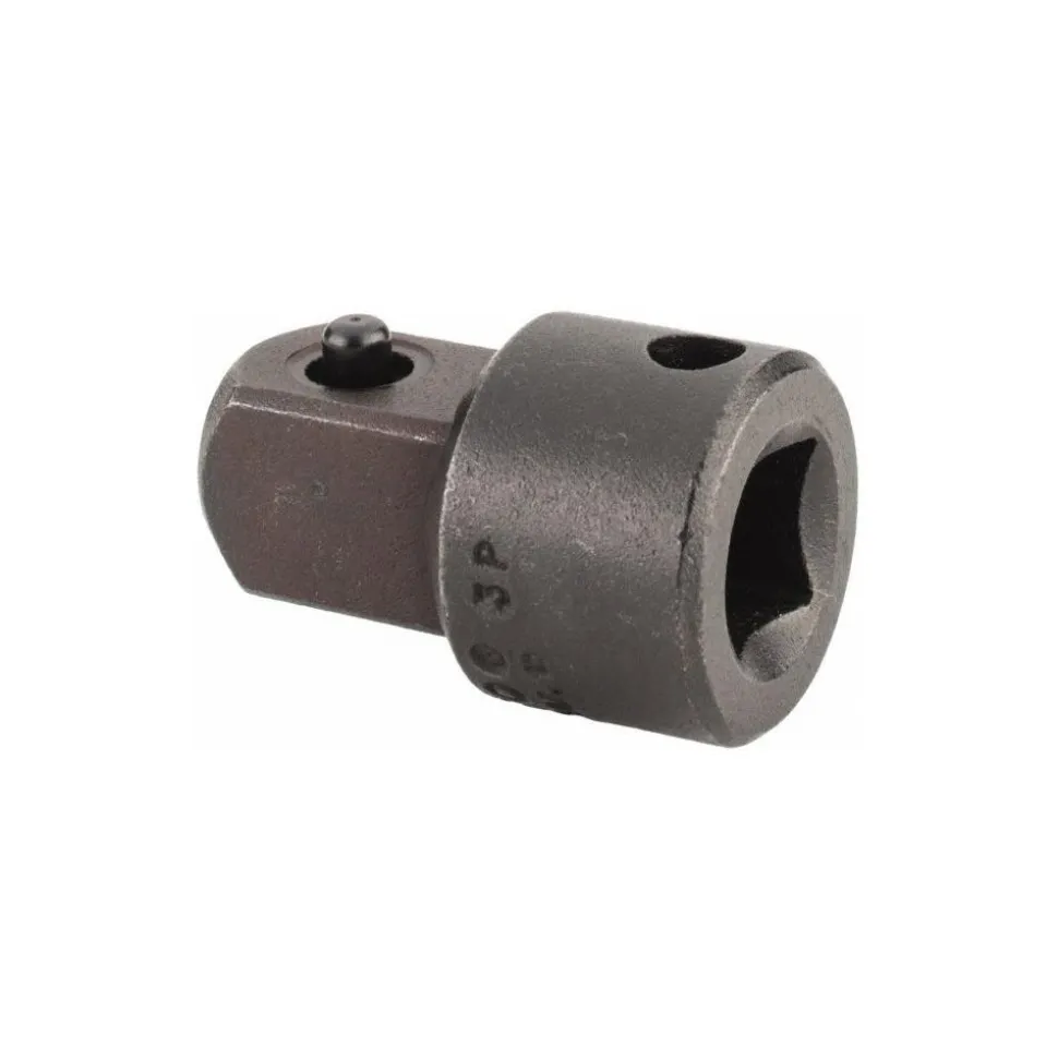Socket Adapter: Impact Drive, 1/2", 3/8"