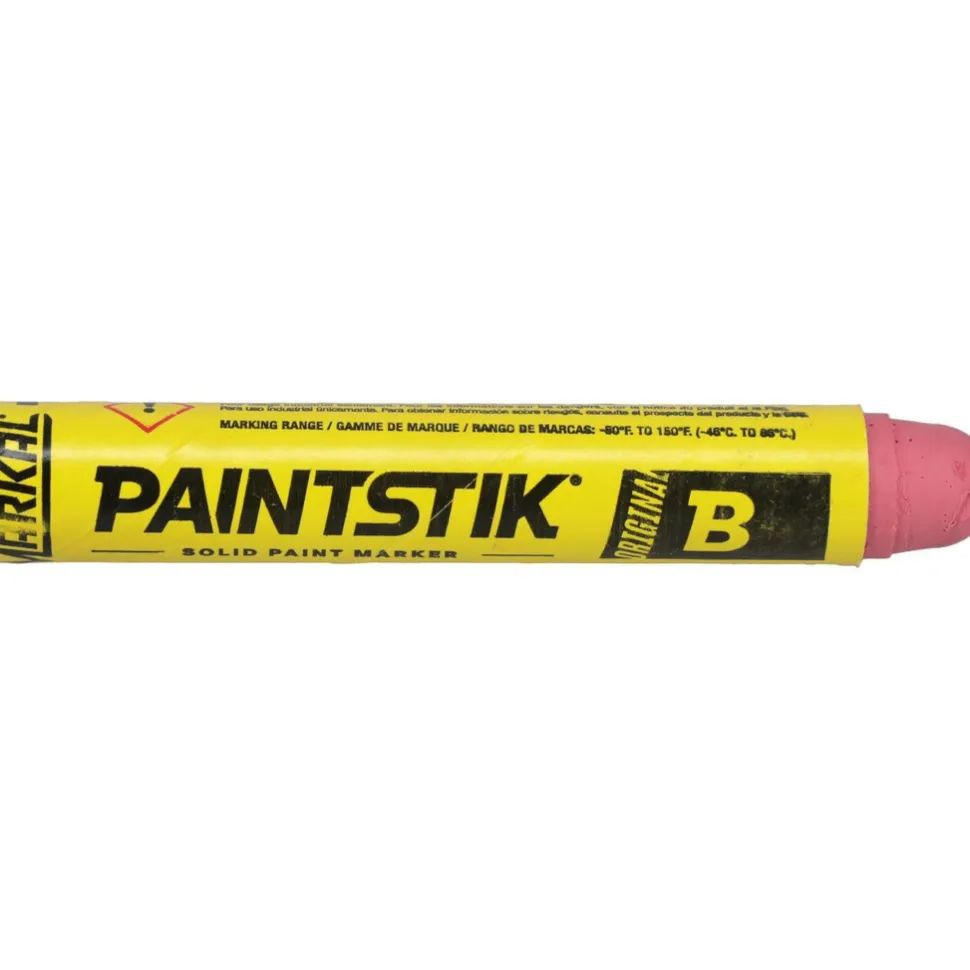 Solid Paint Marker: Red, Oil Base, Round Tip