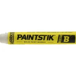 Solid Paint Marker: White, Oil Base, Round Tip