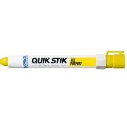 Solid Paint Marker: Yellow, Alcohol Base, Bullet Tip