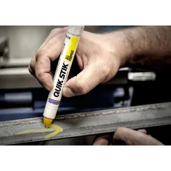 Solid Paint Marker: Yellow, Alcohol Base, Bullet Tip