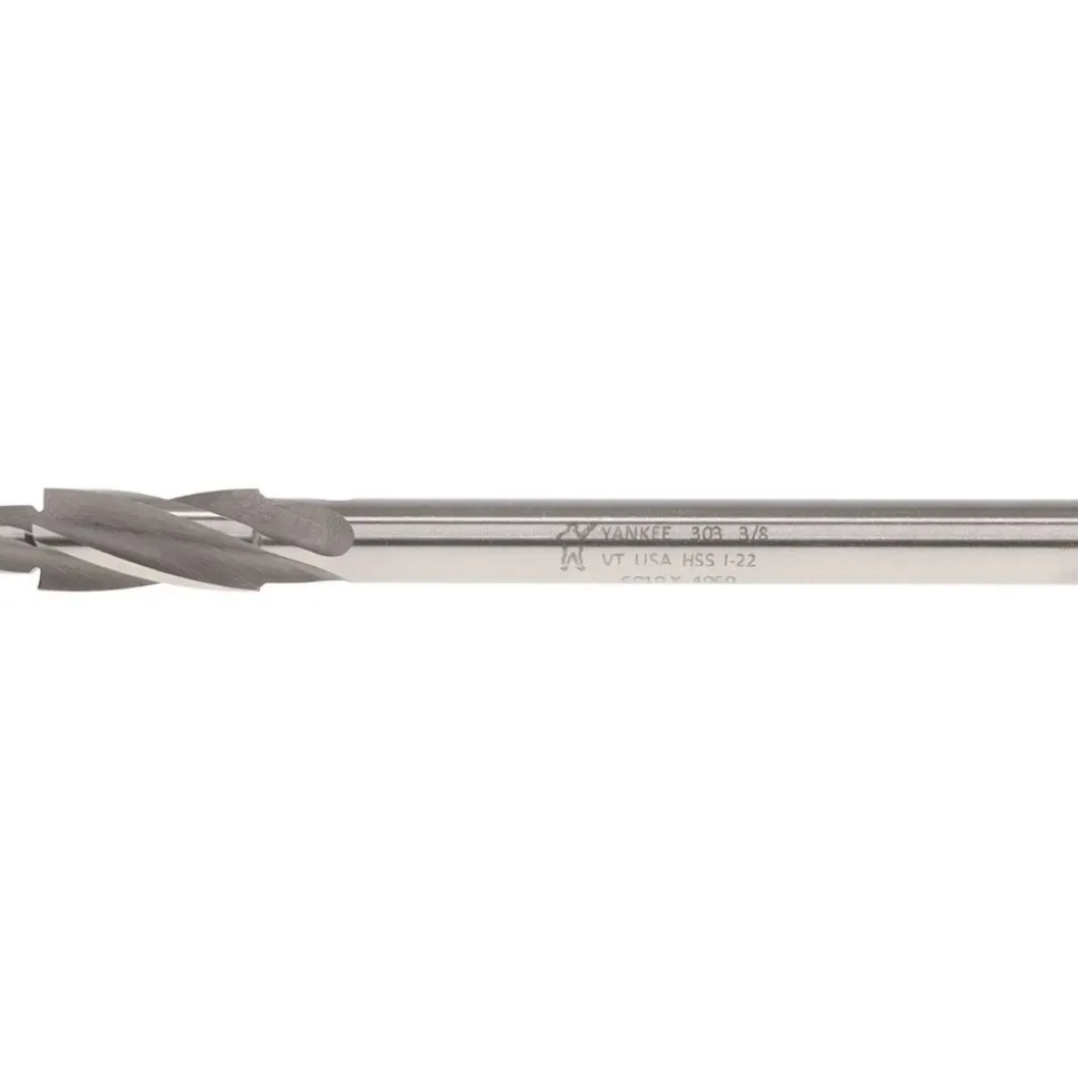 Solid Pilot Counterbore: 0.604" Dia, 0.406" Pilot, 4 Flutes