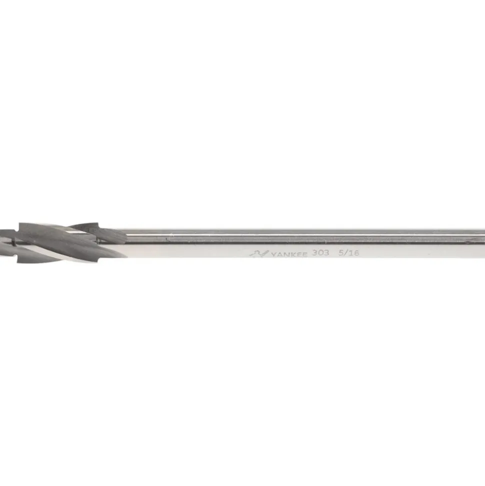 Solid Pilot Counterbore: 0.507" Dia, 0.343" Pilot, 4 Flutes