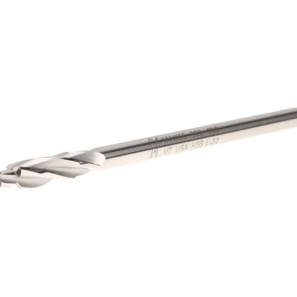 Solid Pilot Counterbore: 0.33" Dia, 0.205" Pilot, 4 Flutes