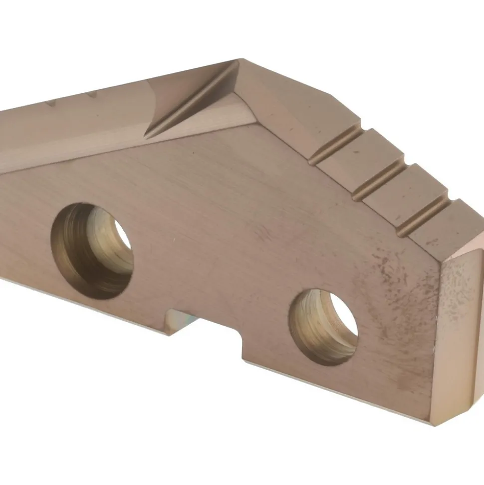 Spade Drill Insert: 1-1/2" Dia, Seat Size 3, Cobalt, 132 deg Point