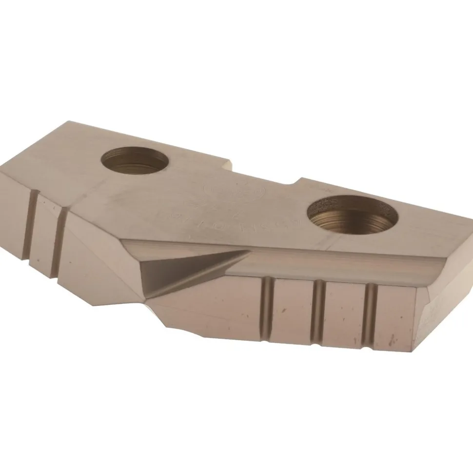 Spade Drill Insert: 1-1/2" Dia, Seat Size 3, Cobalt, 132 deg Point