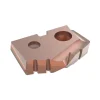 Spade Drill Insert: 11/16" Dia, Seat Size 0, Cobalt, 132 deg Point