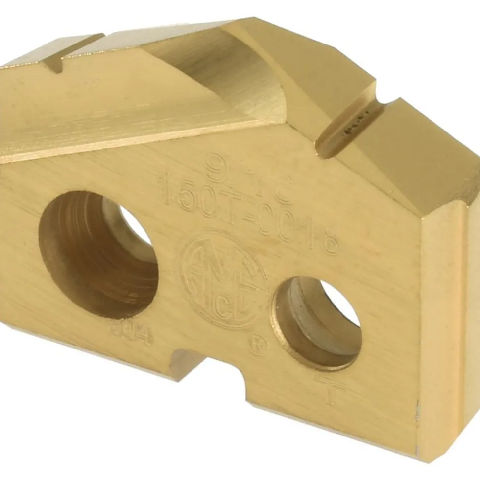 Spade Drill Insert: 9/16" Dia, Seat Size 0, Cobalt, 132 deg Point