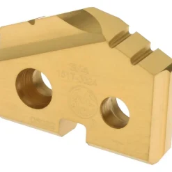 Spade Drill Insert: 3/4" Dia, Seat Size 1, Cobalt, 132 deg Point