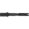 Spade Drill: 31/32 to 1-3/8" Dia, 5-3/8" Max Depth, Helical Flute