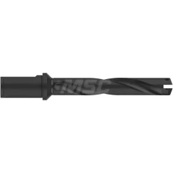 Spade Drill: 31/32 to 1-3/8" Dia, 5-3/8" Max Depth, Helical Flute