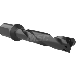 Spade Drill: 31/32 to 1-3/8" Dia, 5-3/8" Max Depth, Helical Flute
