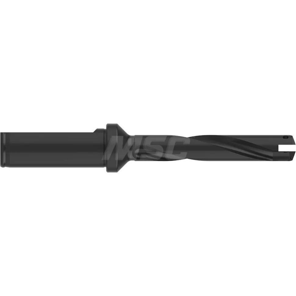 Spade Drill: 33/64 to 11/16" Dia, 2-1/2" Max Depth, Helical Flute