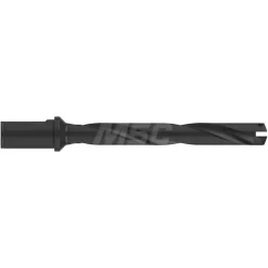 Spade Drill: 31/32 to 1-3/8" Dia, 7-3/8" Max Depth, Helical Flute