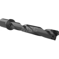Spade Drill: 31/32 to 1-3/8" Dia, 7-3/8" Max Depth, Helical Flute