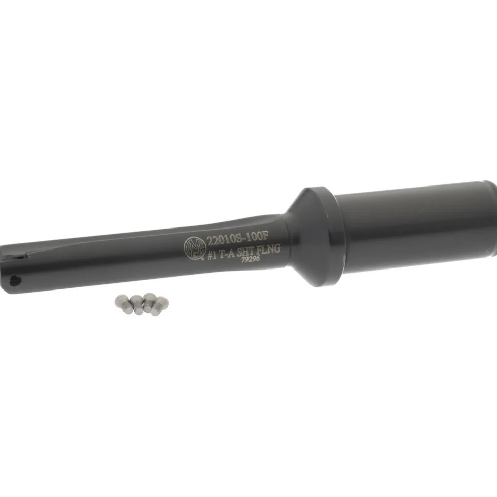 Spade Drill: 45/64 to 15/16" Dia, 2-5/8" Max Depth, Straight Flute