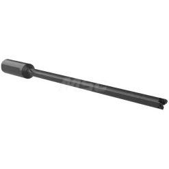 Spade Drill: 3/8 to 27/64" Dia, 8-3/4" Max Depth, Straight Flute