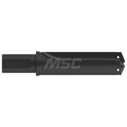 Spade Drill: 1-29/32 to 2-9/16" Dia, 5-1/8" Max Depth, Straight Flute