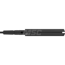 Spade Drill: 1-29/32 to 2-9/16" Dia, 9-1/8" Max Depth, Straight Flute
