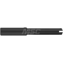 Spade Drill: 39/64 to 11/16" Dia, 2-1/2" Max Depth, Straight Flute