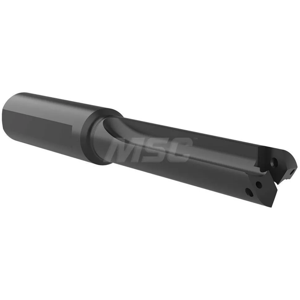 Spade Drill: 39/64 to 11/16" Dia, 2-1/2" Max Depth, Straight Flute