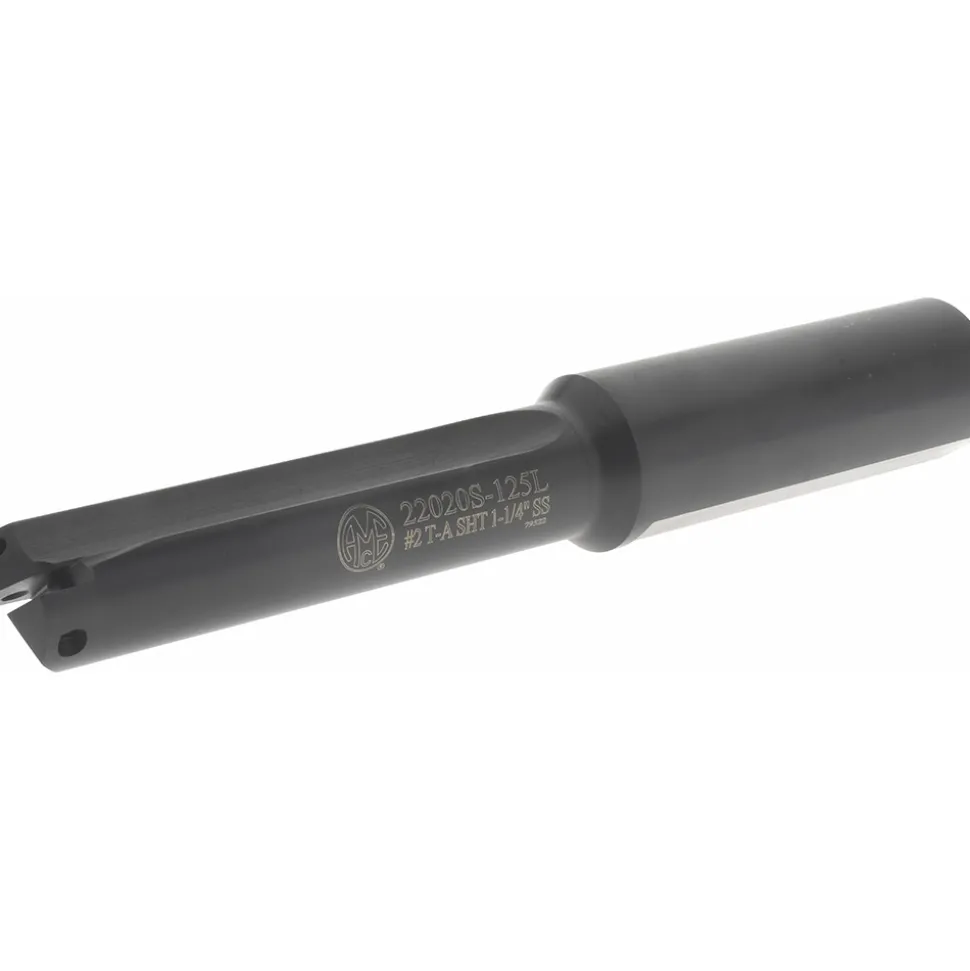 Spade Drill: 31/32 to 1-3/8" Dia, 3-3/8" Max Depth, Straight Flute