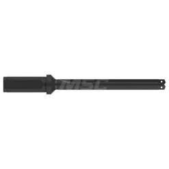 Spade Drill: 33/64 to 11/16" Dia, 4-1/2" Max Depth, Straight Flute