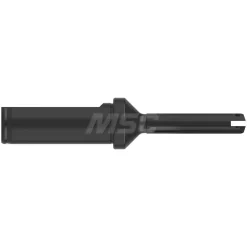 Spade Drill: 3/8 to 27/64" Dia, 1-1/4" Max Depth, Straight Flute