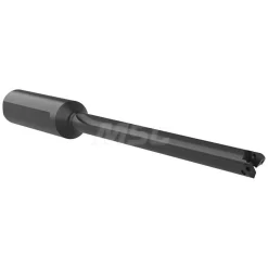 Spade Drill: 3/8 to 27/64" Dia, 4-3/8" Max Depth, Straight Flute