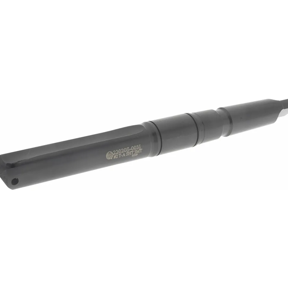 Spade Drill: 31/32 to 1-3/8" Dia, 3-3/8" Max Depth, Straight Flute