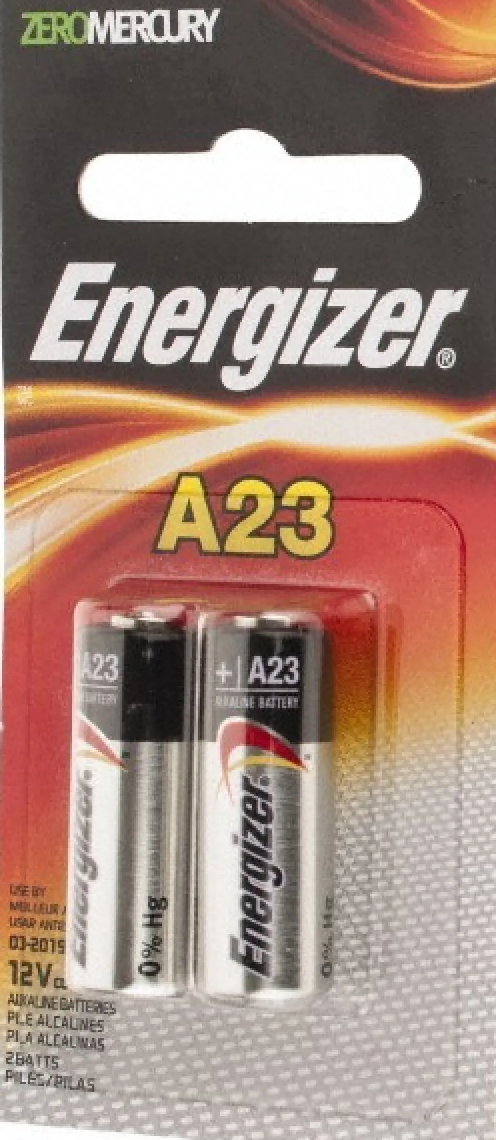 Specialty Battery: Size A23, Alkaline