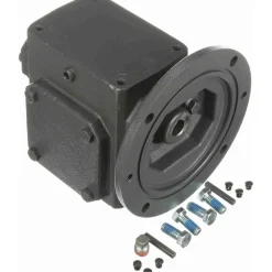 Speed Reducer: C-Face, 1.75" Center to Center Shaft, 25:1, 3/4 hp Max Input, Worm Gear
