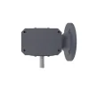 Speed Reducer: Quill, 1.75" Center to Center Shaft, 10:1, 1.61 hp Max Input, Worm Gear