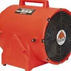 1-Speed 115V 1 hp 12" Inlet/Outlet Electric (AC) Ventilation Fan