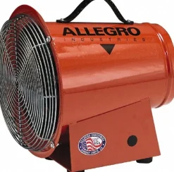 1-Speed 120V 0.33 hp 8" Inlet/Outlet Electric (AC) Axial Blower